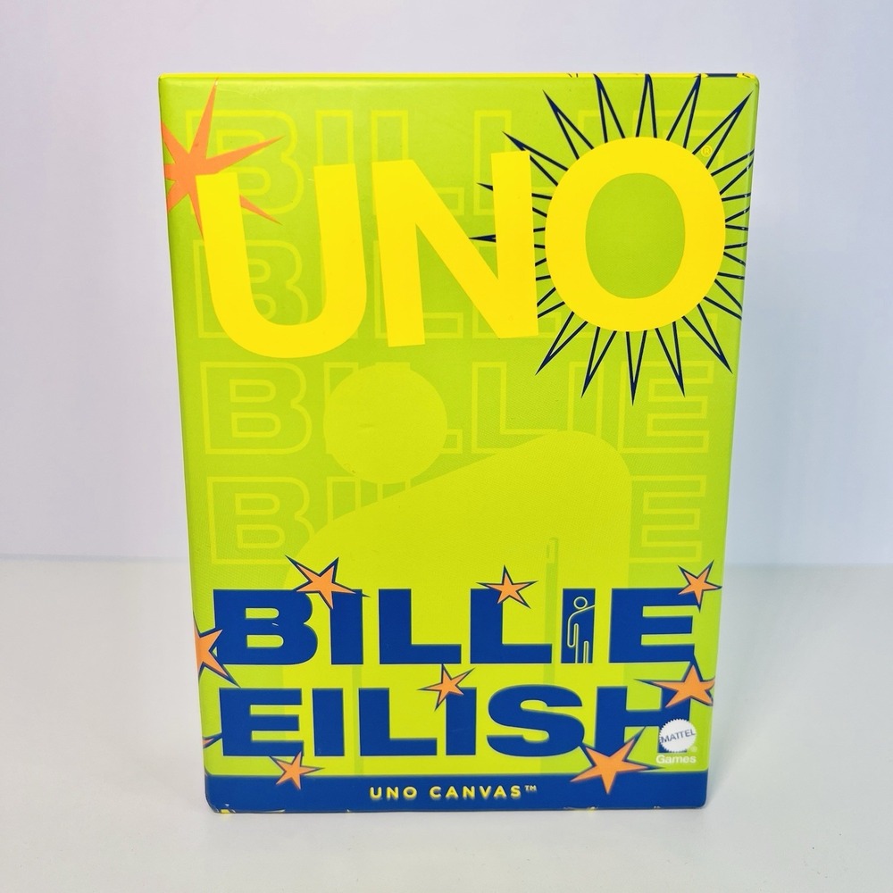 UNO Canvas Billie Eilish Edition – Limited Style Collectible Card Game
